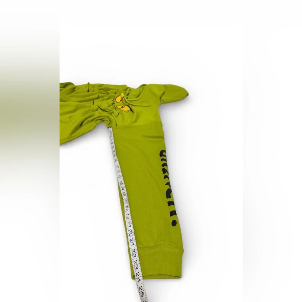 Grinch Green Iridescent Hoodie Medium